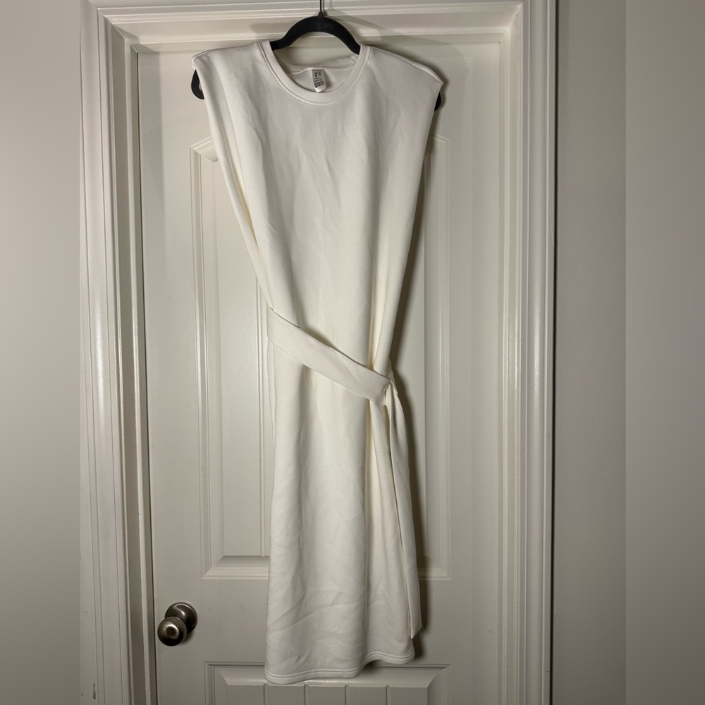 SPANX Air Essentials Cream Shift Dress